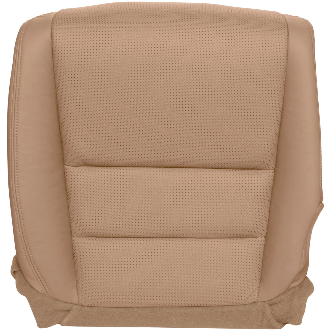 Front view of driver in Light Camel (Trim Code D) for Acura TL