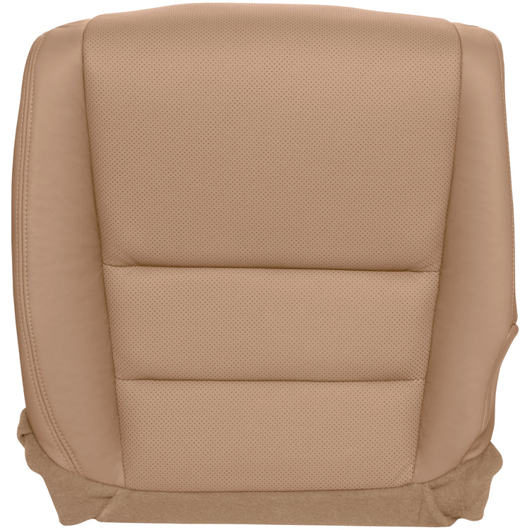 Front view of driver in Light Camel (Trim Code D) for Acura TL