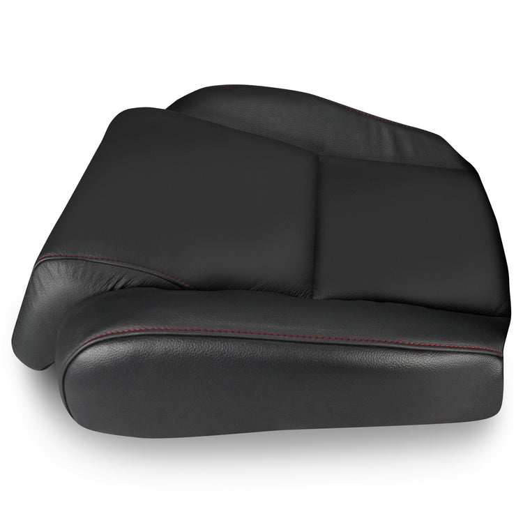 2020 - 2022 Toyota Sequoia TRD Pro - Driver Side Bottom Cover - Material Config: All Vinyl - Black w/ Red Stitching