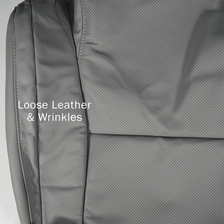 2010-2013 Toyota Tundra and 2008-2022 Toyota Sequoia - Driver Side Bottom Cover - Material Config: OEM Leather/Vinyl - Graphite - CLEARANCE - FINAL SALE