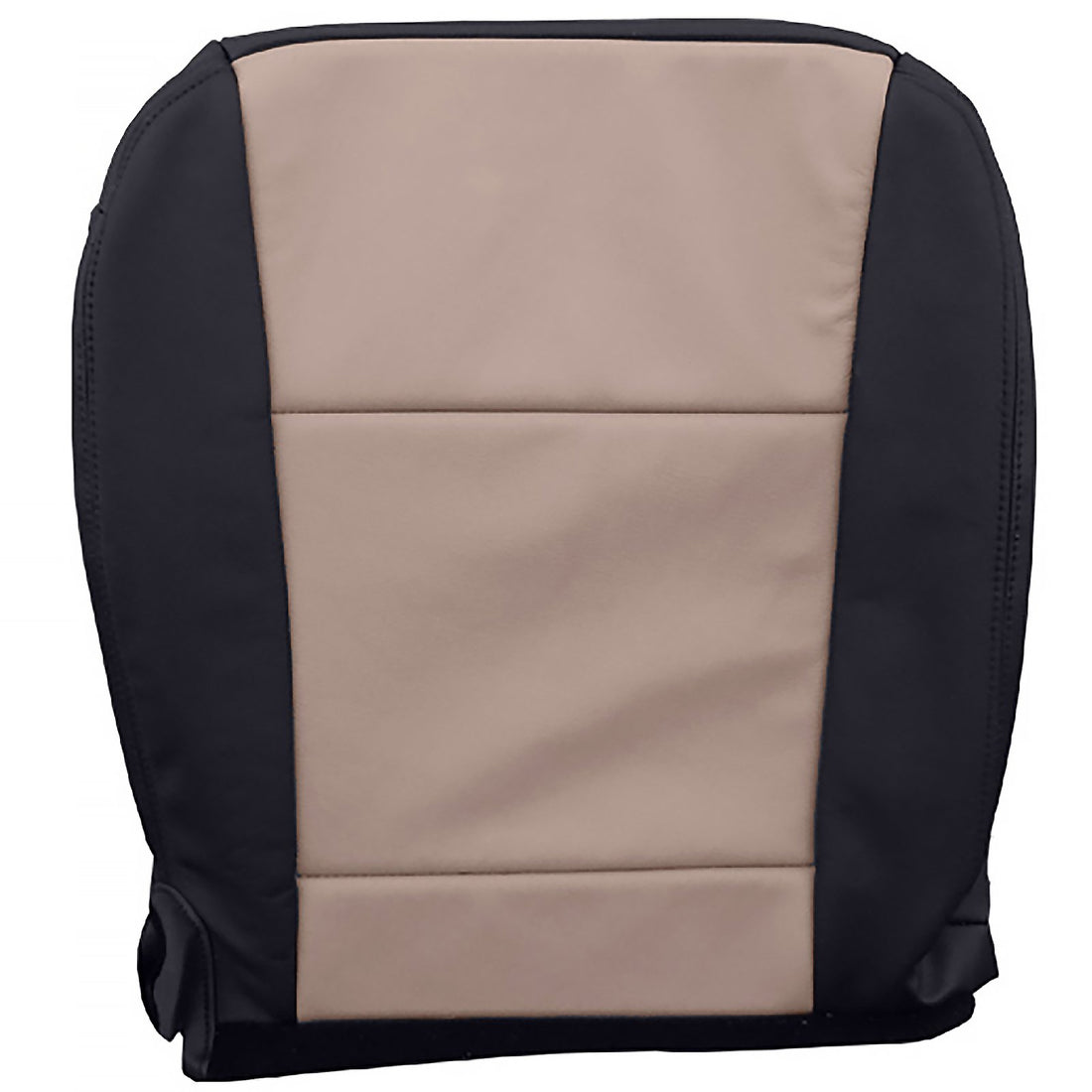 Front view of passenger in Charcoal Black w/ Camel Insert for Ford Explorer
