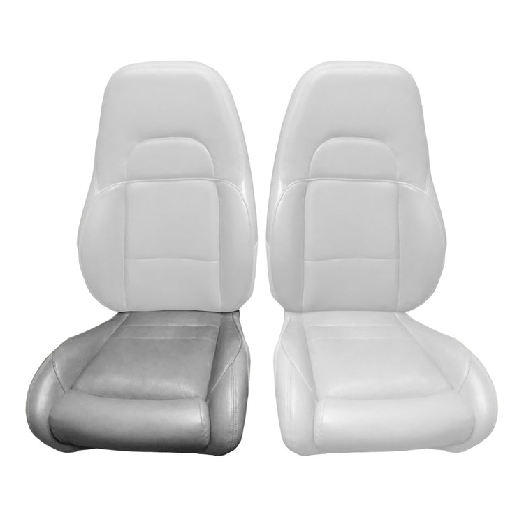 Front view of passenger in Medium Graphite for Ford Explorer