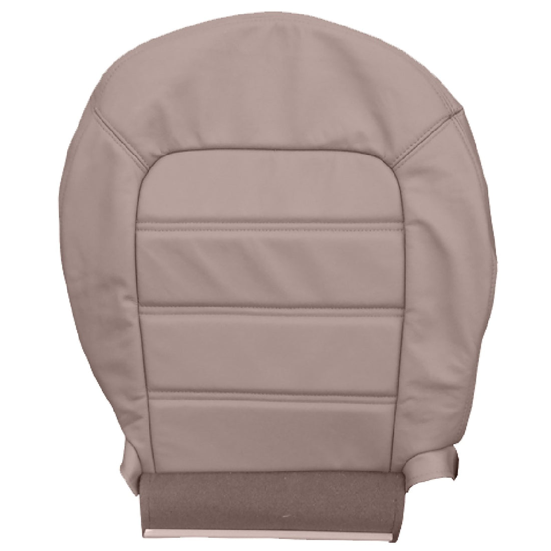 Front view of driver in Medium Parchment for Ford Explorer