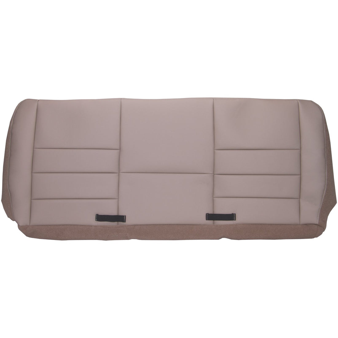 Front view of seat cover in Medium Parchment for Ford Excursion