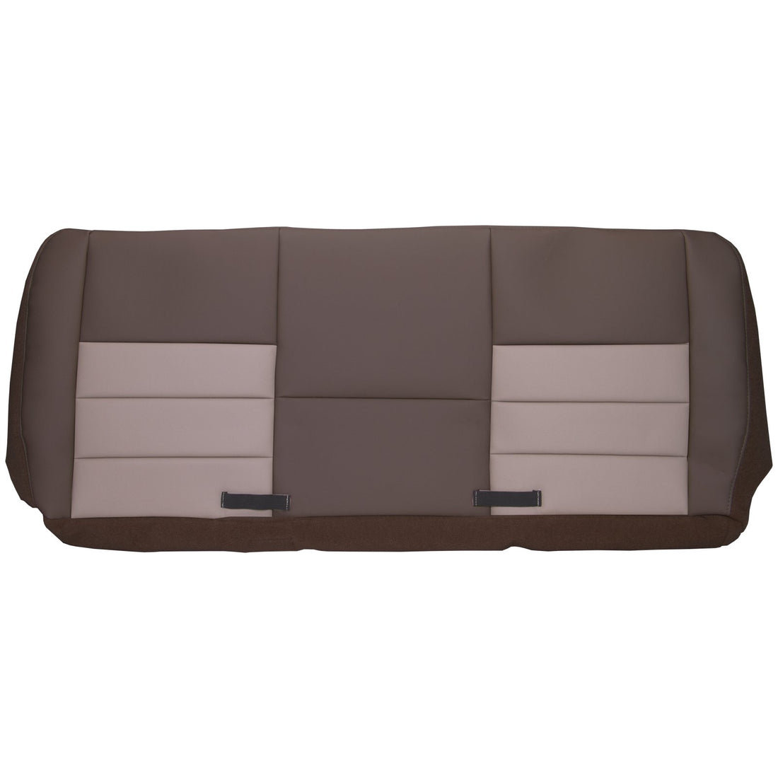 Front view of driver in Dark Parchment w/ Medium Parchment Insert for Ford Excursion