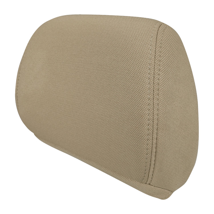 2012 Chevrolet Silverado 2500 LT - Regular Cab - Front Row Driver Side Headrest Cover  - Light Cashmere OEM Cloth (Trim & Seat Code 33C/A95)