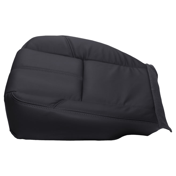 2007 - 2014 Chevrolet Tahoe Driver Bottom Cover - Ebony - OEM Material Config. Leather/Vinyl