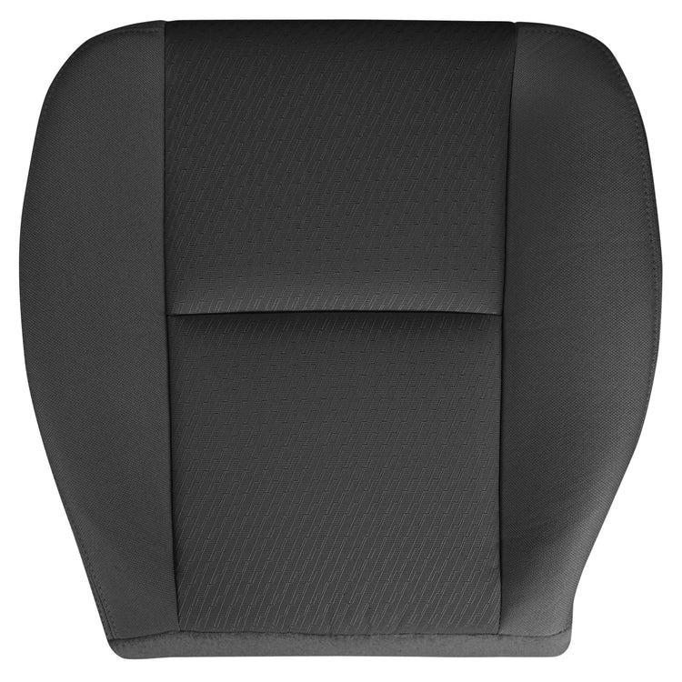 2010 - 2014 Chevrolet Tahoe LS -  Driver Side Bottom Replacement Seat Cover - Ebony Cloth