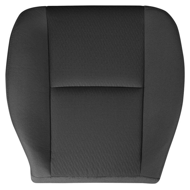 2010  Chevrolet Avalanche 1500 LT - Crew Cab - Front Row Passenger Side Bottom Cover - Ebony OEM Cloth (Trim & Seat Code 19C/A95)