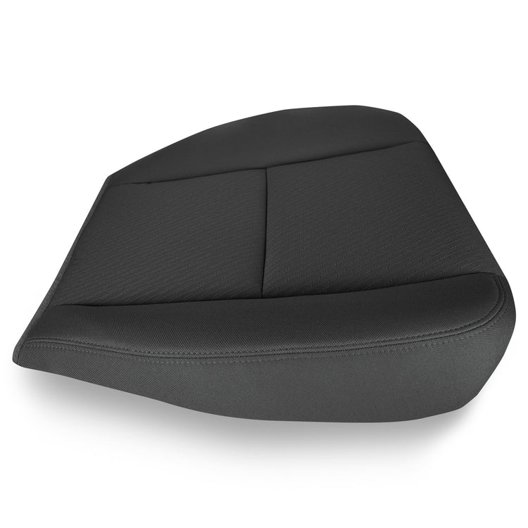 2010  Chevrolet Avalanche 1500 LT - Crew Cab - Front Row Passenger Side Bottom Cover - Ebony OEM Cloth (Trim & Seat Code 19C/A95)