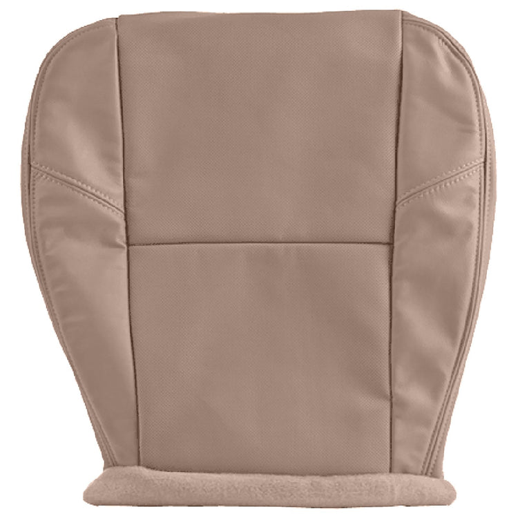 2013  Chevrolet Silverado 3500 LTZ - Crew Cab - Front Row Passenger Side Bottom Cover - Light Cashmere OEM Leather/Vinyl (Trim & Seat Code 336/AN3)