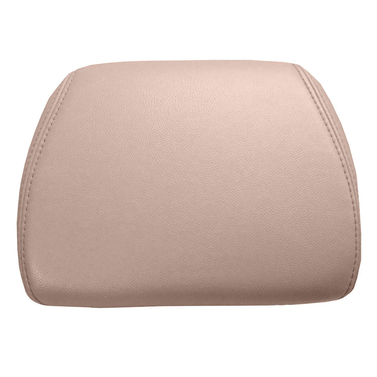 2008  Chevrolet Silverado 3500 CHASSIS LT - Regular Cab - Front Row Passenger Side Headrest Cover - Light Cashmere OEM Leather/Vinyl (Trim & Seat Code 313/AZ3)