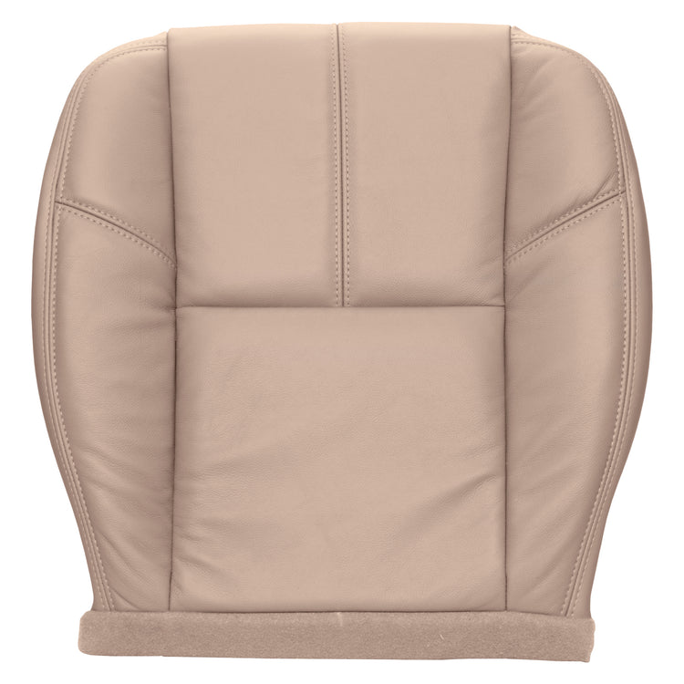 2008 - 2014 GMC Sierra 2500 , 3500 Regular Cab Passenger Bottom Cover - Light Cashmere - OEM Material Config. Leather/Vinyl