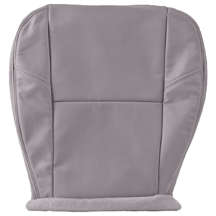 2012  Chevrolet Avalanche 1500 LTZ - Crew Cab - Front Row Driver Side Bottom Cover - Light Titanium OEM Leather/Vinyl w/ Perforated Inserts for Heated/Cooled Seats (Trim & Seat Code 836/AN3)