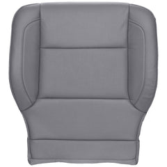 2014-2018 Chevrolet Silverado LTZ 1500 - Extended Cab | Front Row | Passenger Side | Bottom Cover | OEM Leather/Vinyl - Dark Ash Gray- w/Perforated Inserts