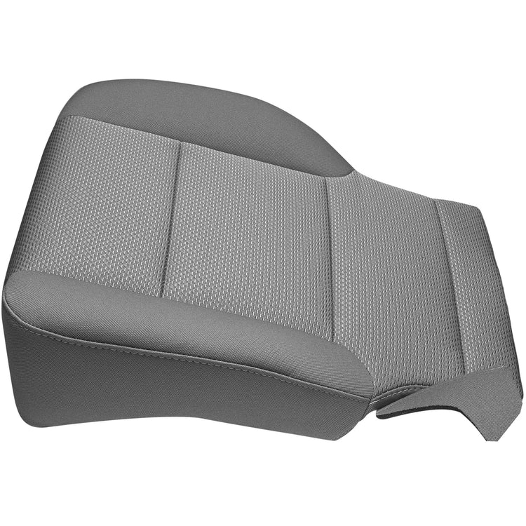 thumbnail image 2 of 2014-2019 Chevy Silverado GMC Sierra Front Bottom Seat Cover - Jet Black Cloth & Foam Cushion Set 2 of 4