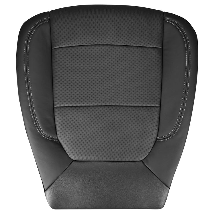 2019 - 2021 GMC Sierra 1500 SLT - Driver Side Bottom Cover - Material Config: OEM Leather/Vinyl - Jet Black