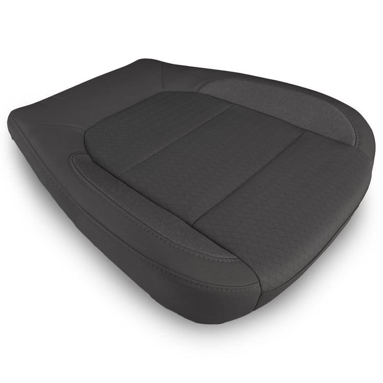 2020 - 2023 Chevrolet Silverado 2500 Work Truck | Crew Cab | Passenger Side Bottom Cover | Material Config: OEM Cloth | Jet Black