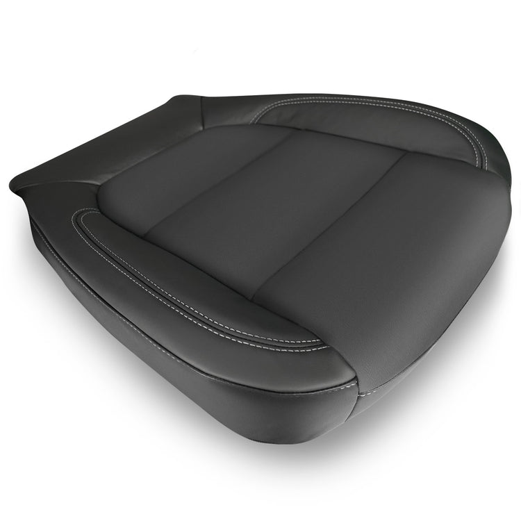2019 - 2021 GMC Sierra 1500 Elevation - Passenger Side Bottom Cover - Material Config: OEM Leather/Vinyl - Jet Black