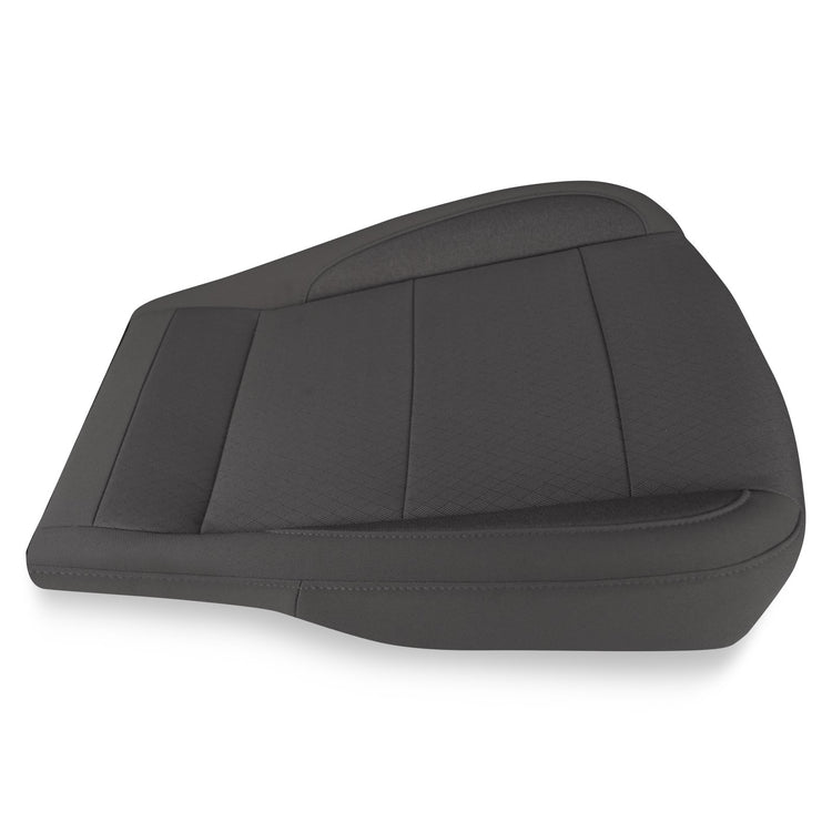 2022 - 2025 GMC Sierra 1500 Elevation | Front Row | Passenger Side Bottom Cover | Material Config: OEM Cloth | Jet Black