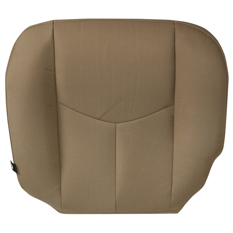 Front view of driver in Dillo Khaki for GMC Sierra