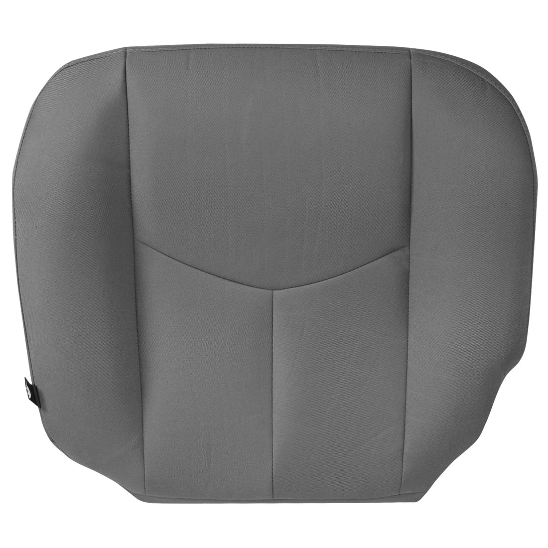 Front view of driver in Dillo Wolf Gray for GMC Sierra