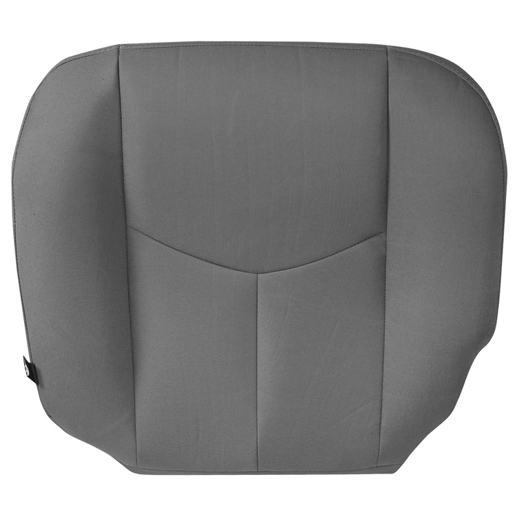 Front view of driver in Dillo Wolf Gray for GMC Sierra