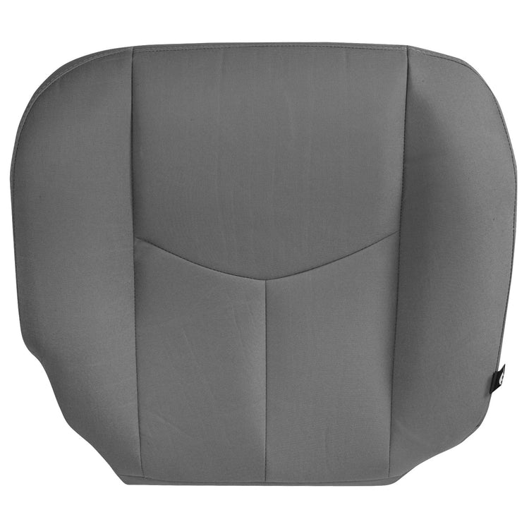 Front view of driver in Dillo Wolf Gray for GMC Sierra