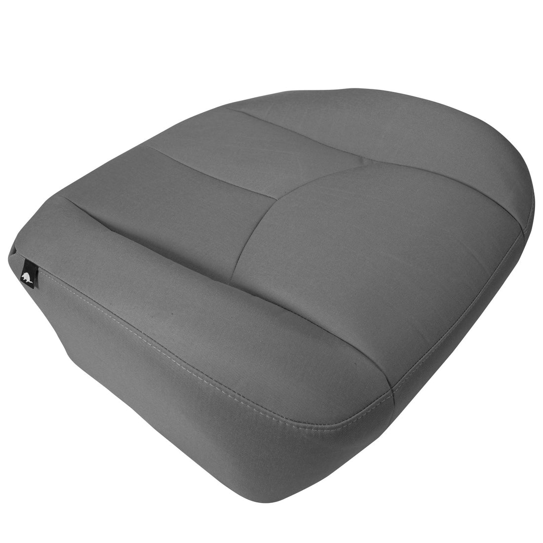Right view of driver in Dillo Wolf Gray for GMC Sierra