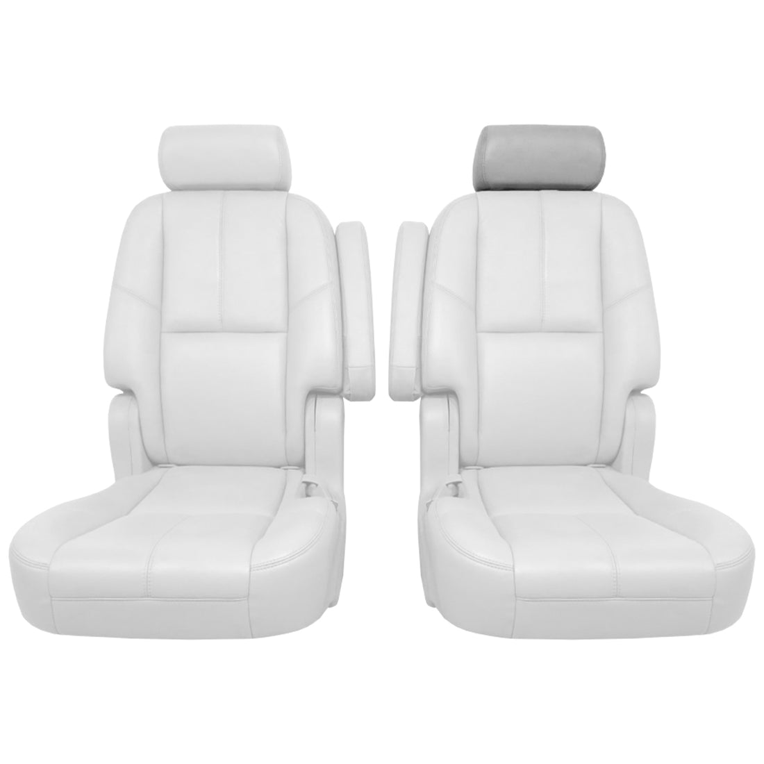 Alternate angle of driver in Very Light Cashmere for Cadillac Escalade