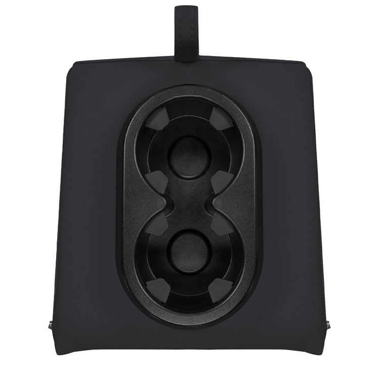 2007- 2009 Chevrolet Tahoe LT, 60/40 Second Row Driver Side Fold Down Armrest Cover, Ebony Vinyl