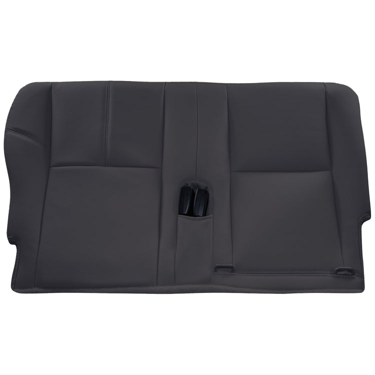 2007- 2009 Chevrolet Tahoe LT, 60/40 Second Row Driver Side 60 Portion Bottom Cover, Ebony Leather/Vinyl