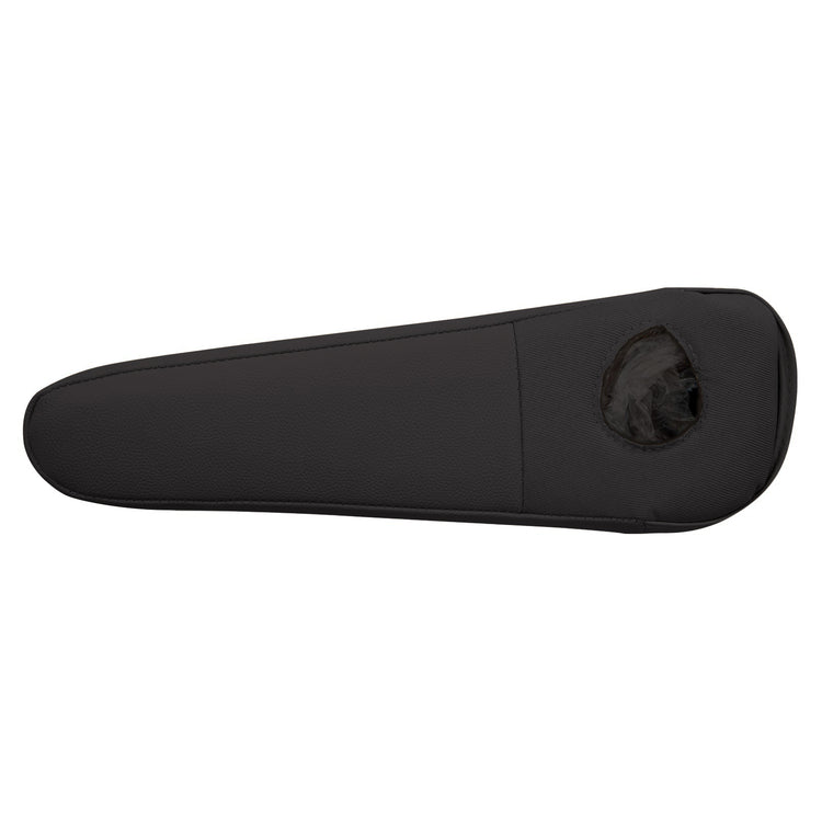 2007 - 2008 Chevrolet Suburban LT  Z71, Bucket Second Row Driver Side Armrest Cover, Ebony Vinyl