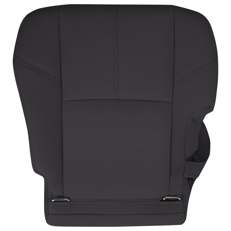 2007- 2009 Chevrolet Tahoe LT, Bucket Second Row Driver Side Bottom Cover, Ebony Leather/Vinyl
