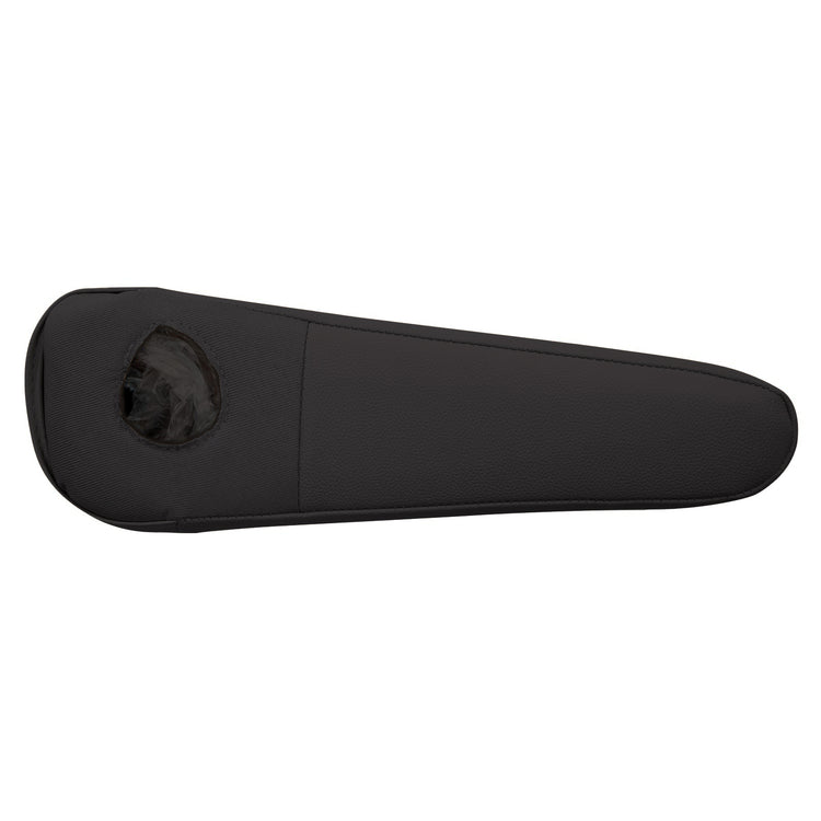 2007 - 2008 Chevrolet Suburban LT  Z71, Bucket Second Row Passenger Side Armrest Cover, Ebony Vinyl