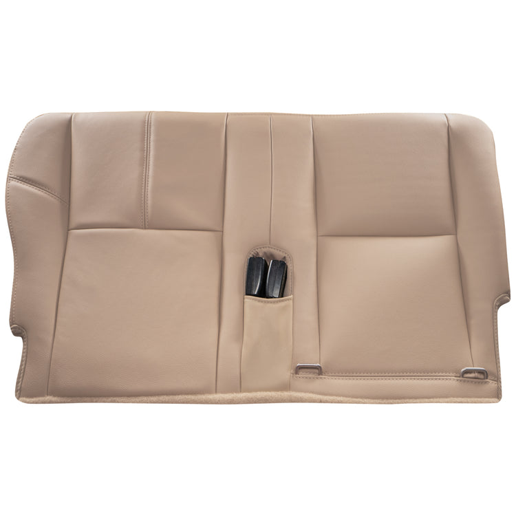 2007- 2009 Chevrolet Tahoe LS, 60/40 Second Row Driver Side 60 Portion Bottom Cover, Light Cashmere Vinyl