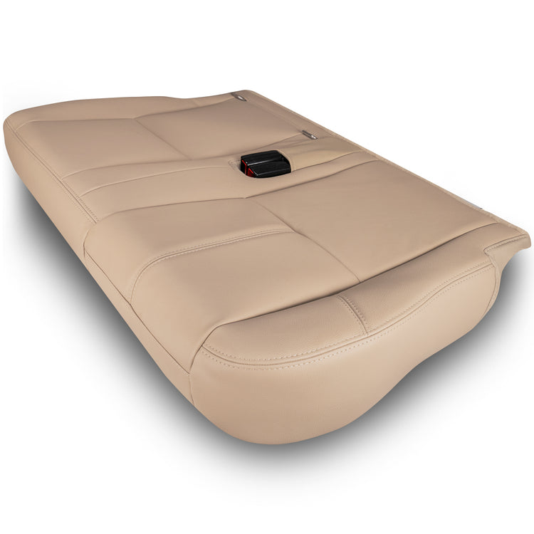 2007- 2009 Chevrolet Tahoe LS, 60/40 Second Row Driver Side 60 Portion Bottom Cover, Light Cashmere Vinyl