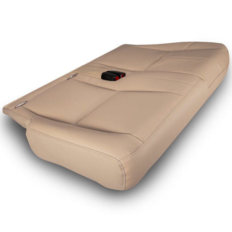 2007- 2009 Chevrolet Tahoe LS, 60/40 Second Row Driver Side 60 Portion Bottom Cover, Light Cashmere Vinyl