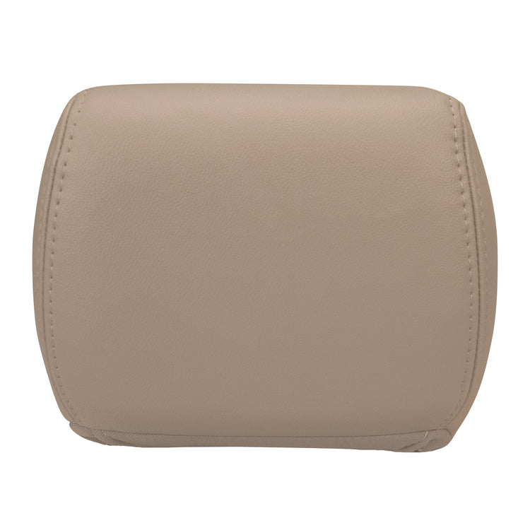 2010 - 2014 Chevrolet Suburban LS, 60/40 Second Row Driver Side Headrest Cover, Light Cashmere Vinyl
