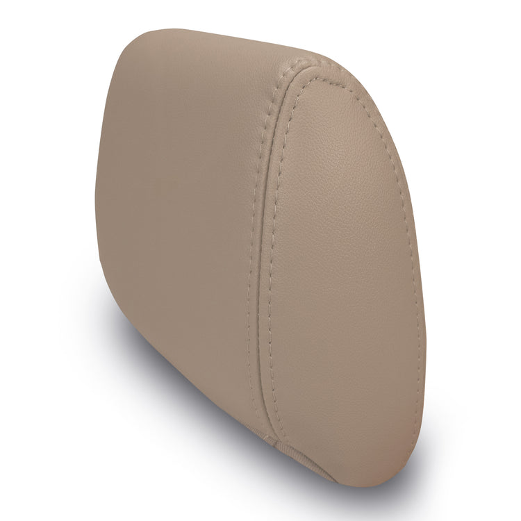 2010 - 2014 Chevrolet Suburban LS, 60/40 Second Row Driver Side Headrest Cover, Light Cashmere Vinyl