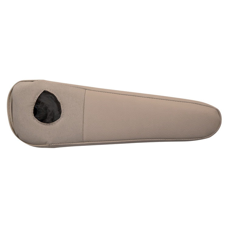 2007- 2009 Chevrolet Tahoe LT, Bucket Second Row Passenger Side Armrest Cover, Light Cashmere Vinyl