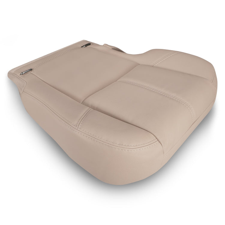 2007- 2009 Chevrolet Tahoe LT, Bucket Second Row Passenger Side Bottom Cover, Light Cashmere Vinyl