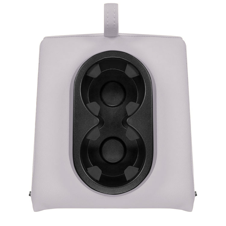 2007- 2009 Chevrolet Tahoe LT, 60/40 Second Row Driver Side Fold Down Armrest Cover, Light Titanium Vinyl