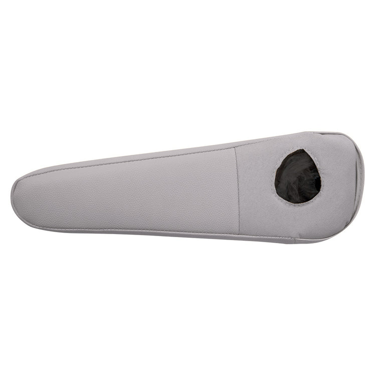 2007- 2009 Chevrolet Tahoe LT, Bucket Second Row Driver Side Armrest Cover, Light Titanium Vinyl