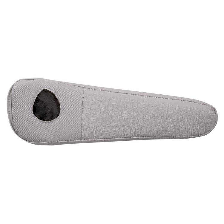 2007- 2009 Chevrolet Tahoe LT, Bucket Second Row Passenger Side Armrest Cover, Light Titanium Vinyl