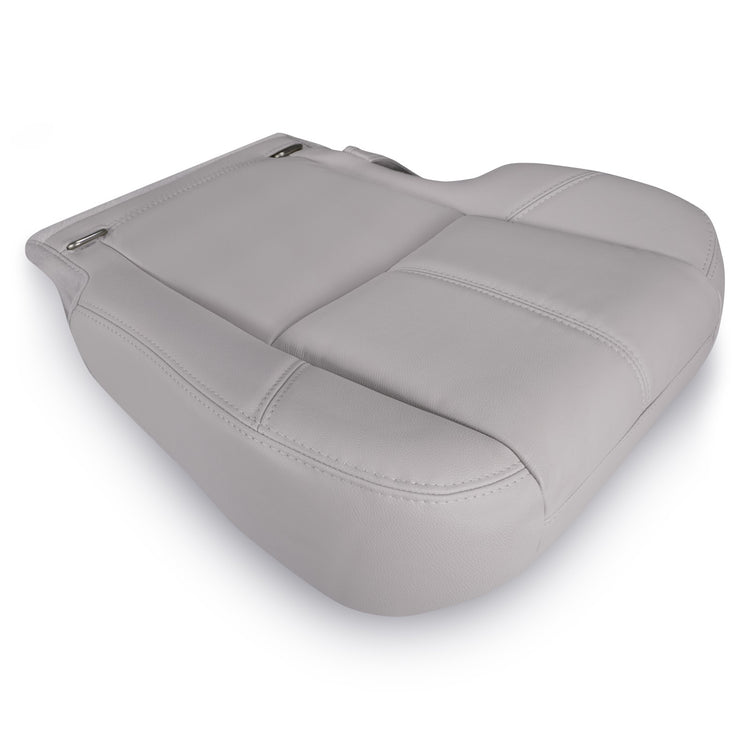 2007- 2009 Chevrolet Tahoe LT, Bucket Second Row Passenger Side Bottom Cover, Light Titanium Vinyl
