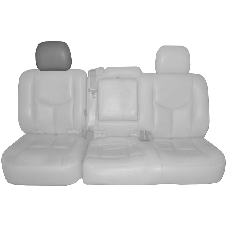 Front view of driver in Medium Neutral w/ Shale Insert for GMC Yukon XL