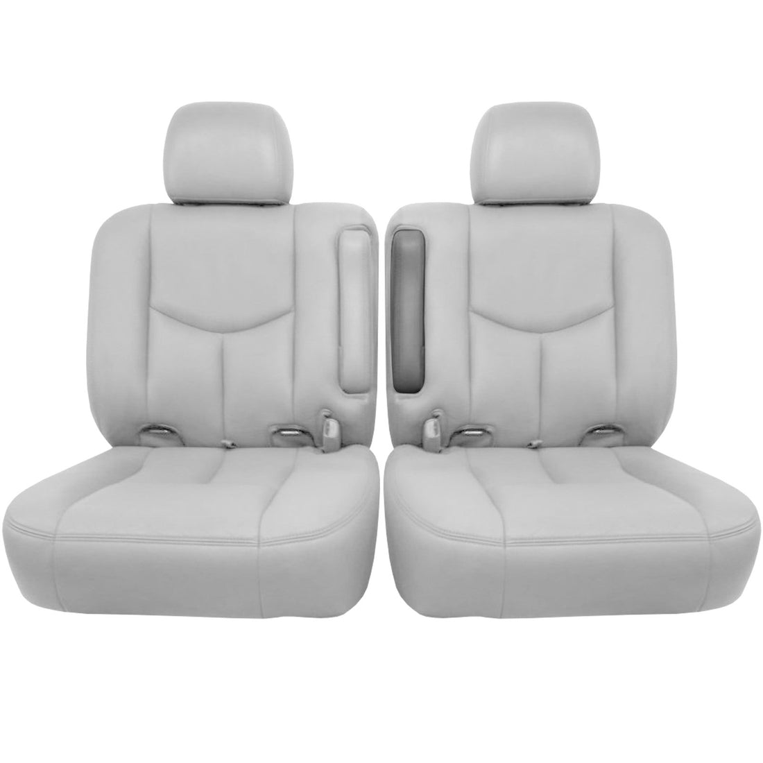 Front view of driver in Medium Dark Pewter for Chevrolet Tahoe