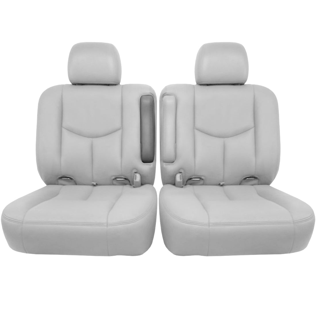 Front view of passenger in Medium Neutral w/ Shale Insert for GMC Yukon