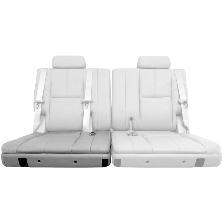 2007- 2009 Chevrolet Tahoe LT, Third Row Passenger Side Bottom Cover, Light Titanium Vinyl